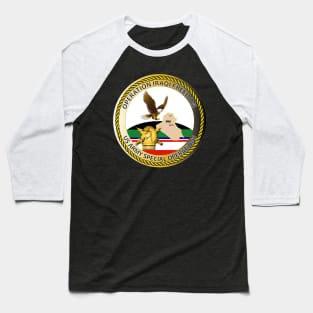 OIF - Emblem - Operation Iraqi Freedom - PO Baseball T-Shirt